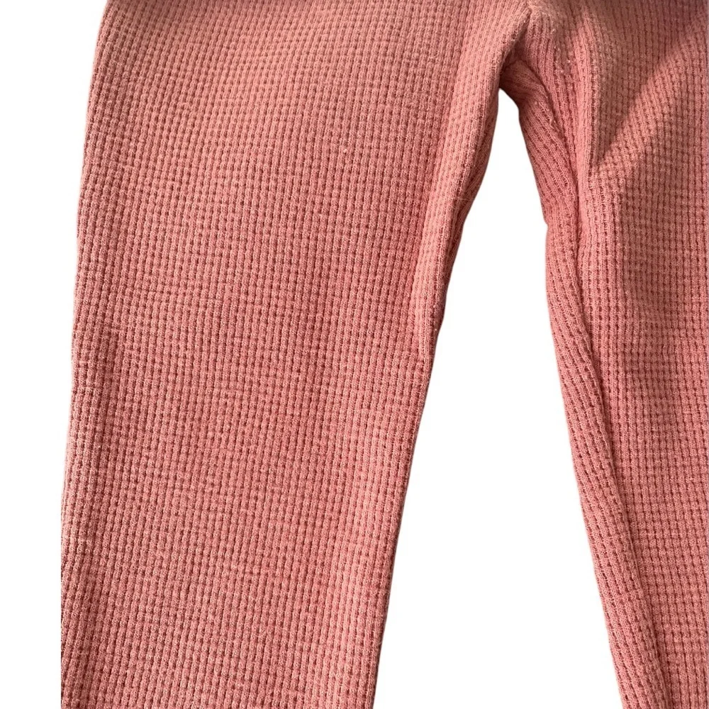 Nicole Miller New York Floral Long Sleeve Fleece Top and Pink Leggings Set